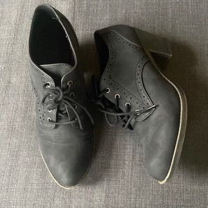 Rocket dog lace up booties